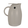 White Plastic Coffee Pot with Glass Lined Inner